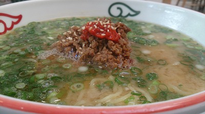 肉味噌たっぷり!