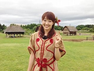 縄文の衣装を着ました(^^)