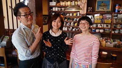 とっても仲が良い扇谷さんご夫妻、ありがとうございました！！