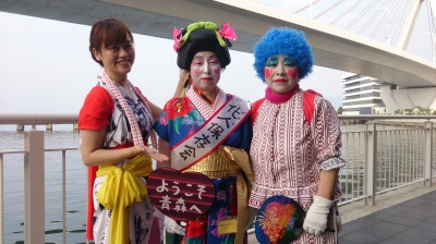 バケトのお二人!インパクトありすぎです!笑
