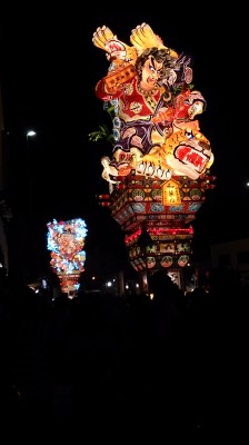 大型立佞武多が来ました!
