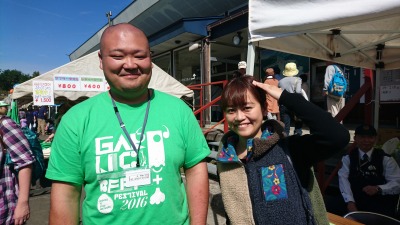 こさぶさんそっくりの、田子町役場の佐藤さんと再会!