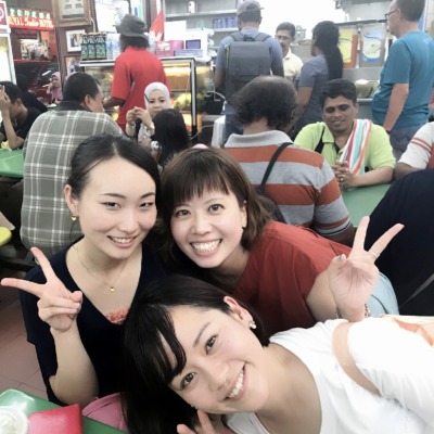 やっと3人揃った!!笑