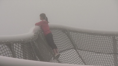雲海眺める