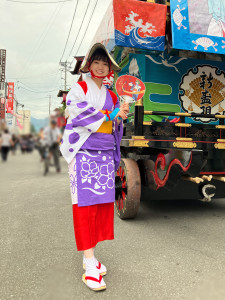 おしまこ流し踊りの衣装