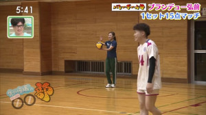 0604_174147わっち！！【先川部長＆市川アナのバレーボール部▽砂肝サラダ▽NOW中継▽映画情報】
