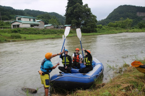 出発前に気合いを入れて！
