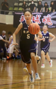 バスケ時代（中学生）、ポジションはガードでした！