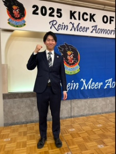 ラインメール青森のキックオフパーティーの司会も担当しました