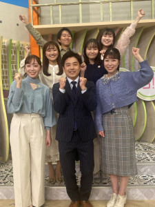 先輩方とCM撮影！ とっても嬉しかったです