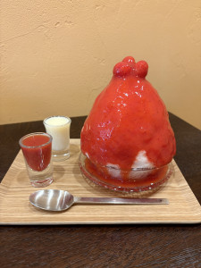 去年のNo.1かき氷です！ 今年はどんなかき氷に出会えるでしょうか‥