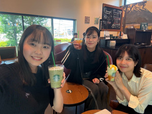 ３人でランチに行きました☆