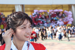 ラッセランド、たくさんの人で賑わっていました！実はこのヘアアレンジ、同期の咲季アナにやってもらったんです！！すごすぎる！