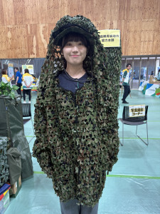 体験ブースで試着させてもらいました♪