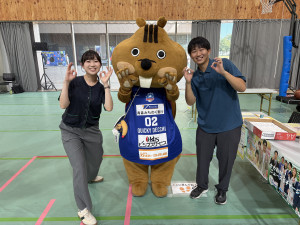 青森ワッツのブースでデッチと♬