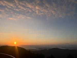 夕日